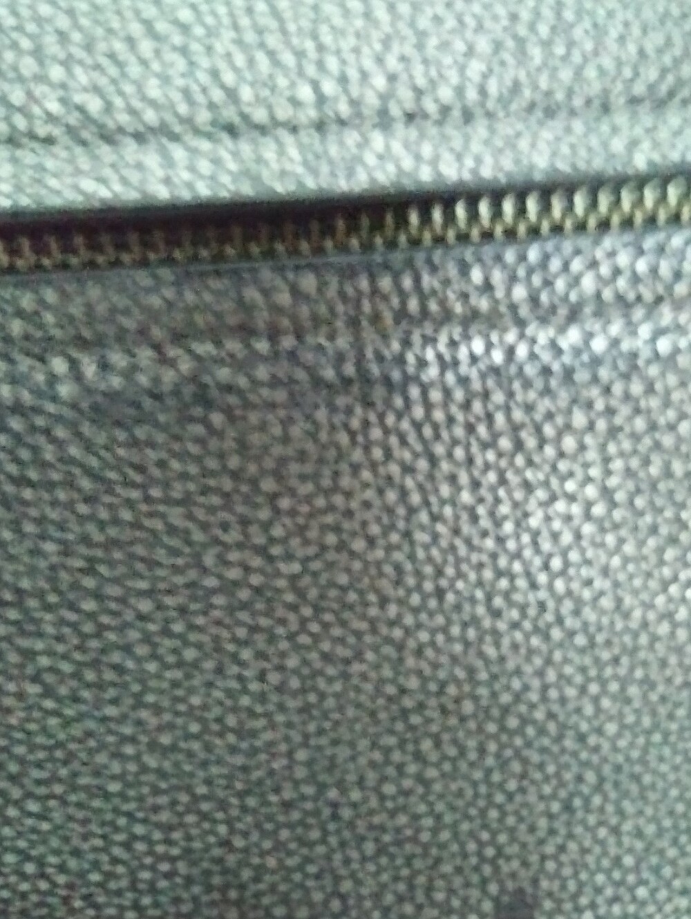 Coach Y2K Sutton Hobo Shoulder Bag Pebbled Leather Metallic Gunmetal 40632 - Picture 9 of 11